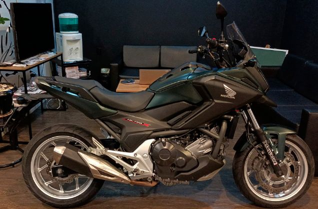 Honda NC 750X VERDE 2020