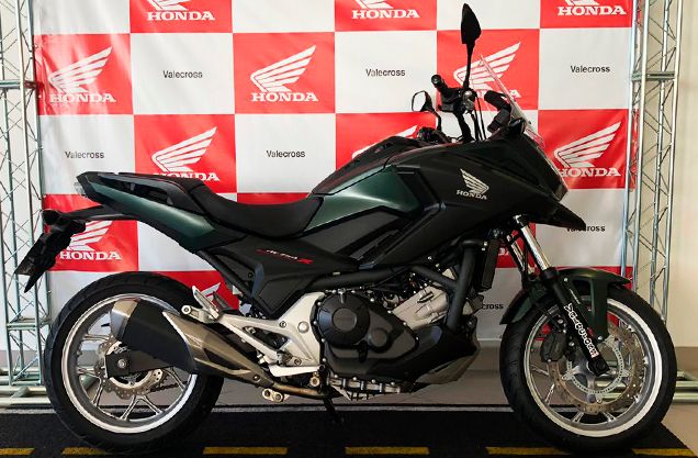 Honda NC 750X VERDE 2021