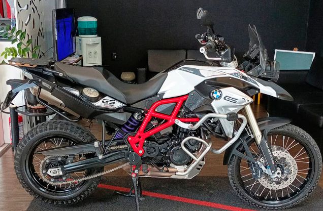 BMW F 800 GS BRANCA 2017