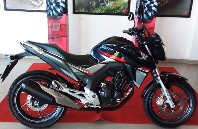 Honda CB 250F AZUL 2018