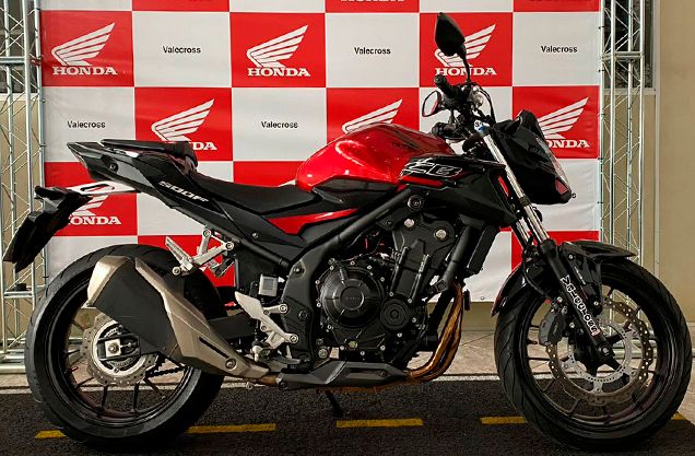 Honda CB 500F VERMELHA 2021