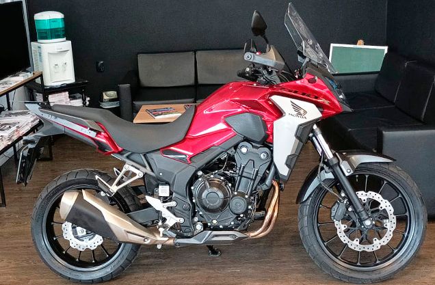 Honda CB 500X VERMELHA 2021