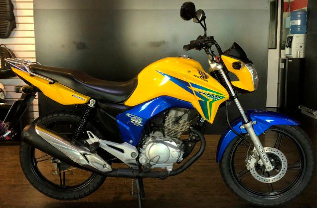 Honda CG 150 TITAN EX AMARELA 2014