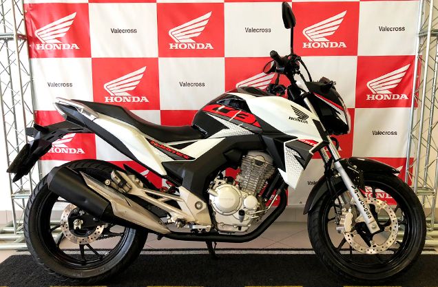 Honda CB 250F BRANCA 2018
