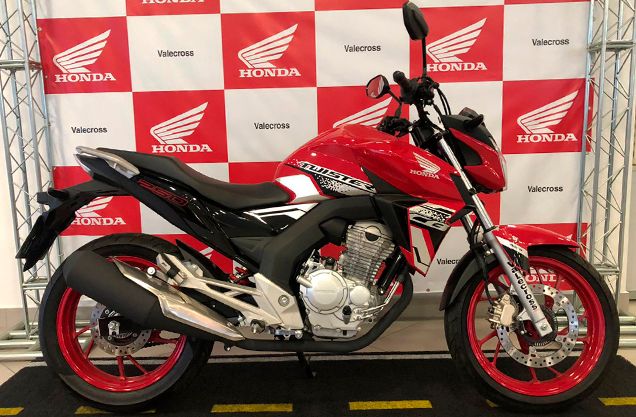 Honda CB 250F ABS VERMELHA 2021