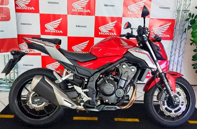 Honda CB 500F VERMELHA 2019