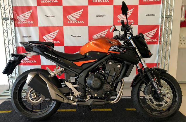 Honda CB 500F LARANJA 2021