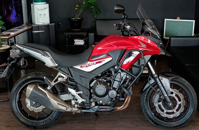 Honda CB 500X VERMELHA 2018
