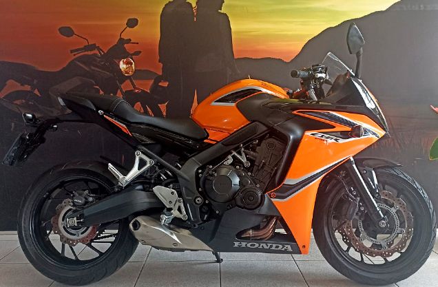Honda CBR 650F LARANJA 2018
