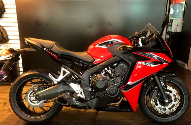 Honda CBR 650F VERMELHA 2019
