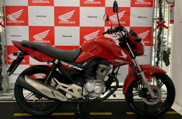 Honda CG 160 FAN VERMELHA 2018