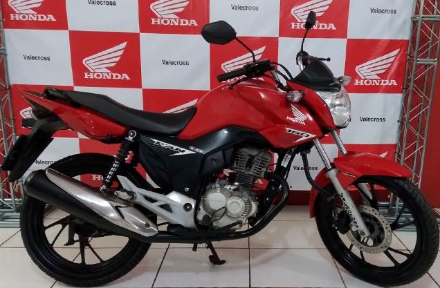 Honda CG 160 FAN VERMELHA 2020