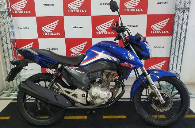 Honda CG 160 TITAN AZUL 2018