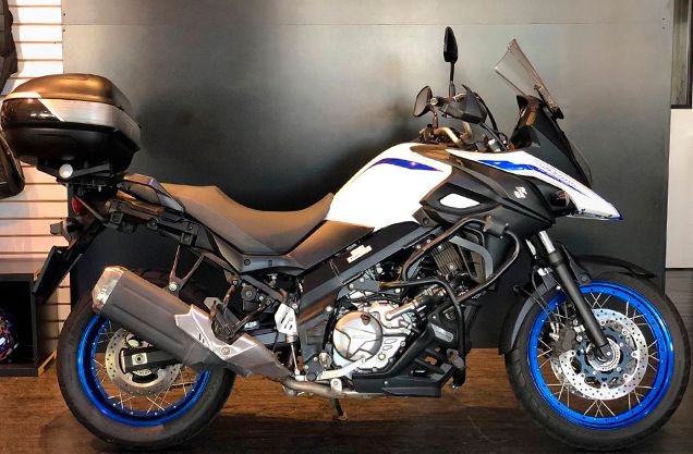 Suzuki DL 650XT V-STROM BRANCA 2019
