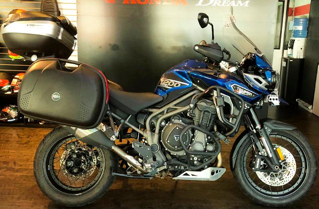 Triumph TIGER 1200 EXPLORER XCA AZUL 2017