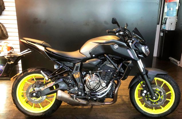 Yamaha MT-07 CINZA 2018