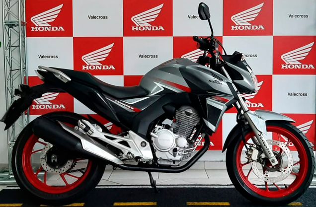 Honda CB 250F ABS PRATA 2018