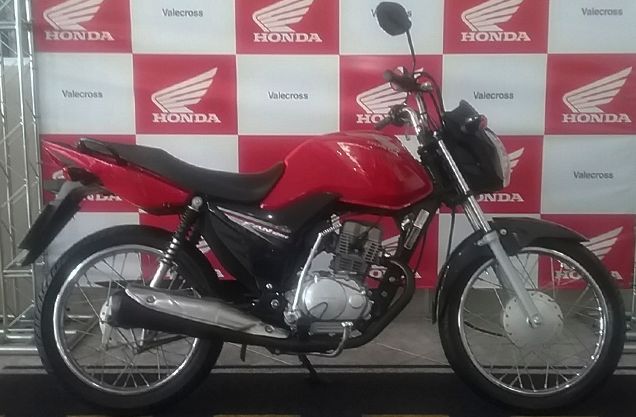 Honda CG 125I FAN VERMELHA 2018
