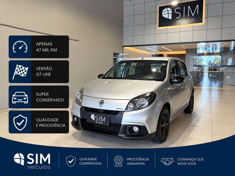 Renault SANDERO GT LINE 1.6 16V 2012