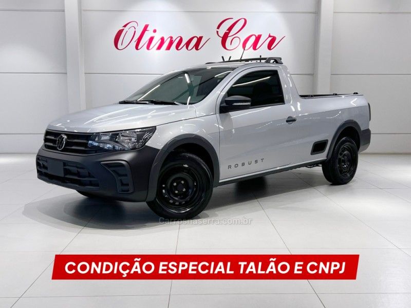 Volkswagen SAVEIRO 1.6 MSI ROBUST CS 8V 2026 (foto 1 de 1)