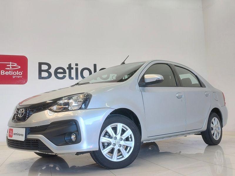 Toyota ETIOS 1.5 X SEDAN 16V FLEX 4P AUTOMÁTICO 2019